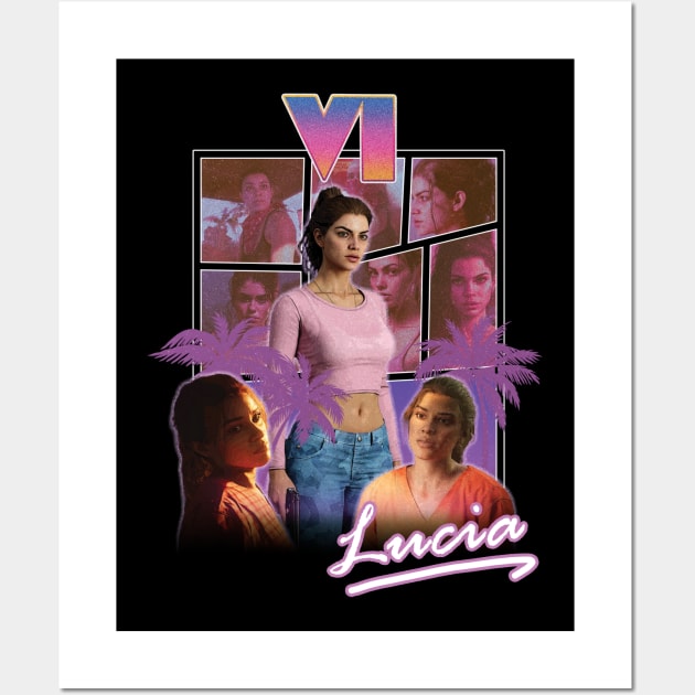 Lucia - Grand Theft Auto VI - GTA 6 Wall Art by derp